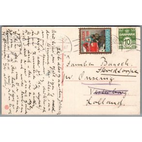 Julemrke 1928 p Postkort