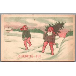 Julemrke 1927 p Postkort