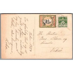 Julemrke 1927 p Postkort