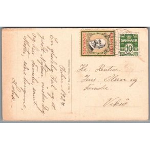 Julemrke 1927 p Postkort