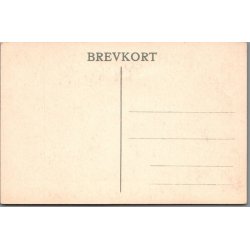 Silhuet - Postkort - Ubrugt