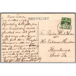 Silhuet - Postkort - Brugt