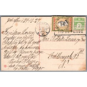 Julemrke 1927 p Postkort