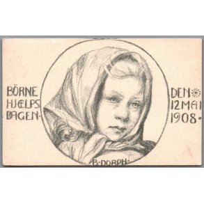 B�rnehj�lpsdagen 1908 - Ubrugt