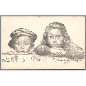 B�rnehj�lpsdagen 1908 - Ubrugt