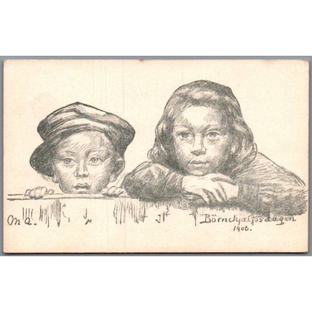B�rnehj�lpsdagen 1908 - Ubrugt