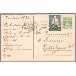 Julemrke 1926 p Postkort