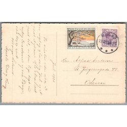 Julem�rke 1925 p� Postkort