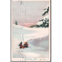 Julem�rke 1925 p� Postkort