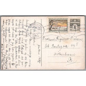 Julem�rke 1925 p� Postkort