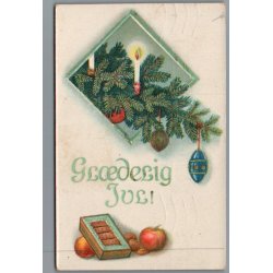 Julem�rke 1925 p� Postkort