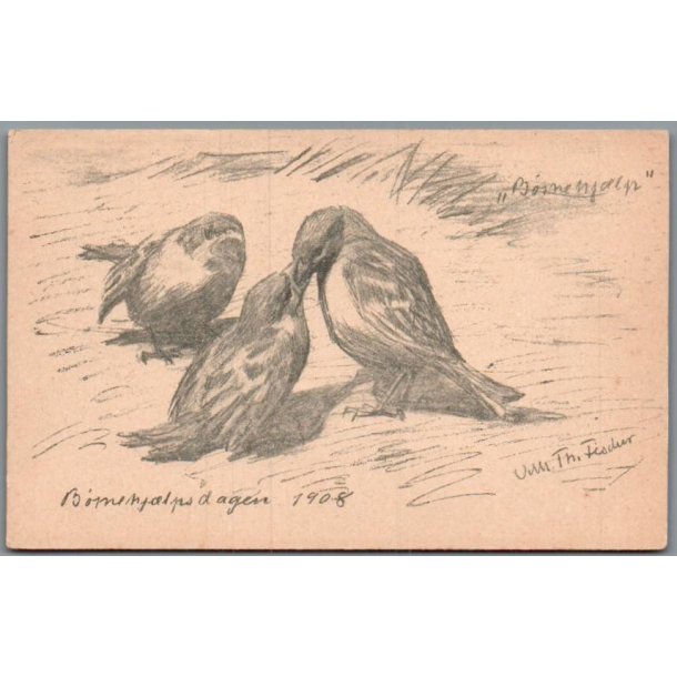 B�rnehj�lpsdagen 1908 - Ubrugt
