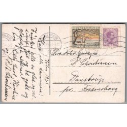 Julem�rke 1925 p� Postkort