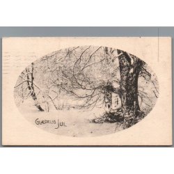 Julem�rke 1925 p� Postkort