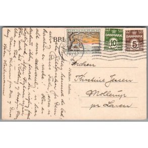 Julem�rke 1925 p� Postkort