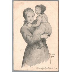 B�rnehj�lpsdagen 1908 - Louis Moe - Brugt 