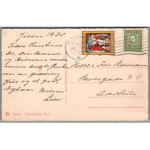 Julemrke 1924 p Postkort