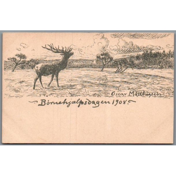B�rnehj�lpsdagen 1908 - Ubrugt