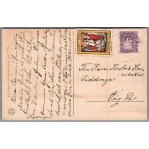 Julemrke 1924 p Postkort