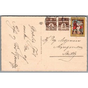 Julemrke 1924 p Postkort