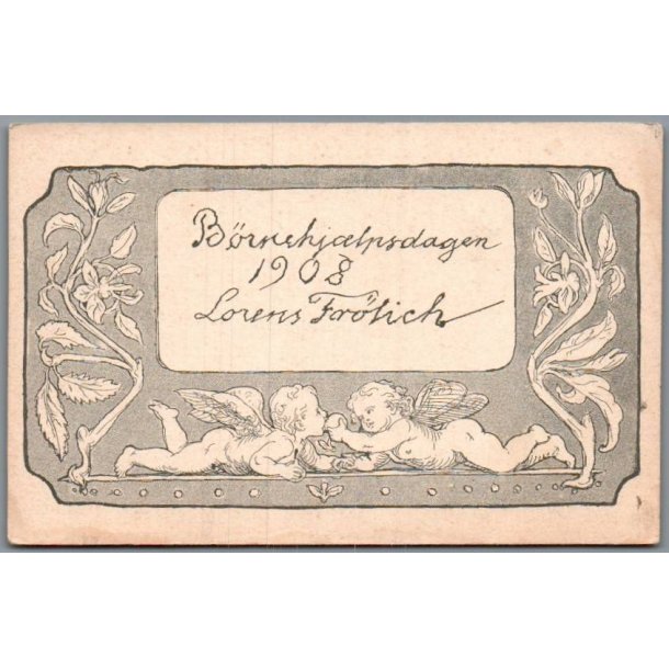 B�rnehj�lpsdagen 1908 - Ubrugt