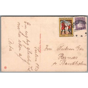 Julemrke 1924 p Postkort