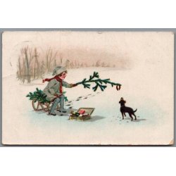 Julemrke 1924 p Postkort