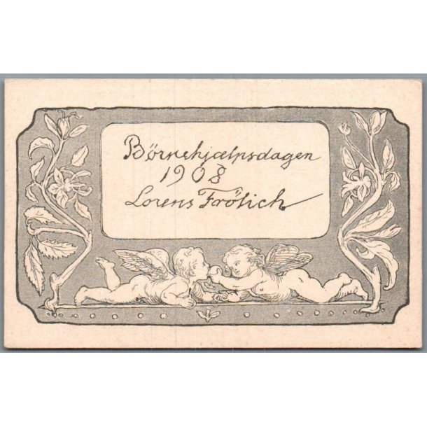 B�rnehj�lpsdagen 1908 - Ubrugt