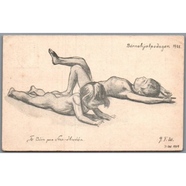B�rnehj�lpsdagen 1908 - Brugt 