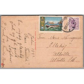 Julemrke 1923 p Postkort
