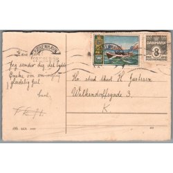 Julemrke 1923 p Postkort