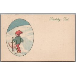 Julemrke 1923 p Postkort