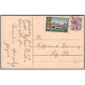 Julemrke 1923 p Postkort