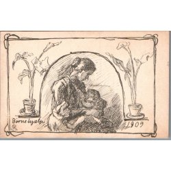 B�rnehj�lpsdagen 1909 - Ubrugt
