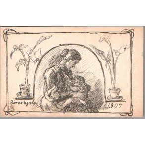B�rnehj�lpsdagen 1909 - Ubrugt