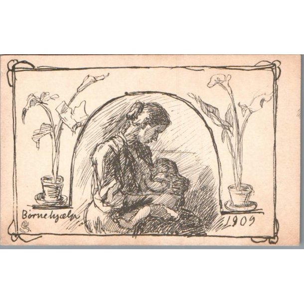 B�rnehj�lpsdagen 1909 - Ubrugt