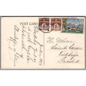 Julemrke 1923 p Postkort