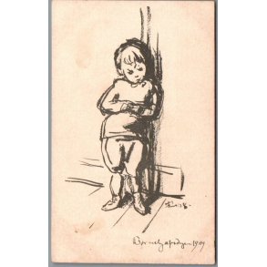 B�rnehj�lpsdagen 1909 - Ubrugt