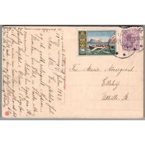 Julemrke 1923 p Postkort