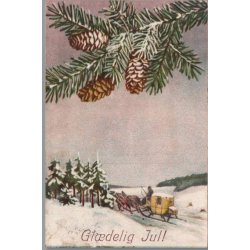 Julemrke 1923 p Postkort