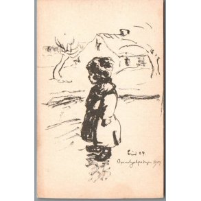 B�rnehj�lpsdagen 1909 - Ubrugt