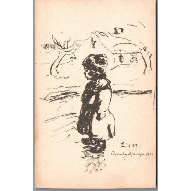 B�rnehj�lpsdagen 1909 - Ubrugt