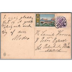 Julemrke 1923 p Postkort