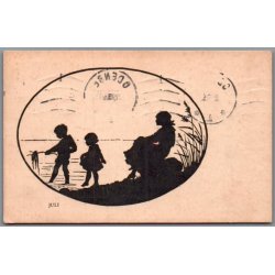 Julemrke 1923 p Postkort