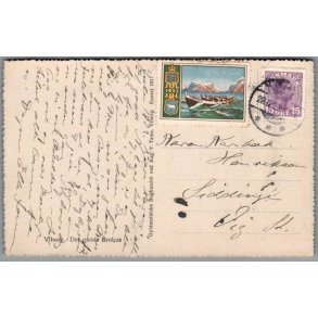 Julemrke 1923 p Postkort