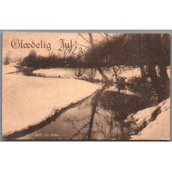 Julem�rke 1923 p� Postkort
