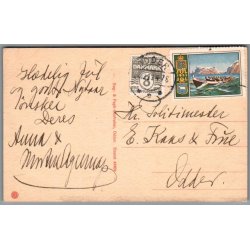 Julem�rke 1923 p� Postkort