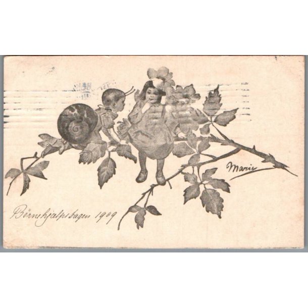 B�rnehj�lpsdagen 1909 - Prinsesse Marie - Brugt