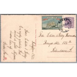 Julemrke 1922 p Postkort