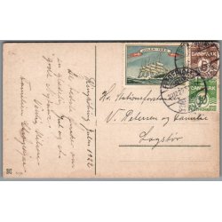 Julemrke 1922 p Postkort